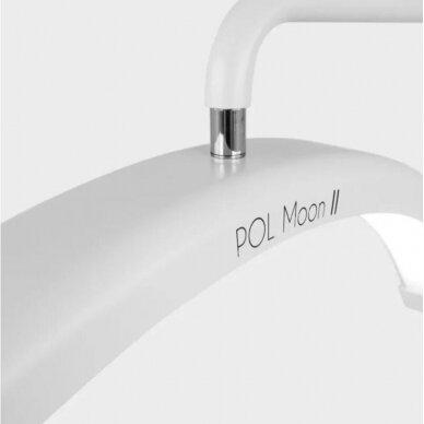 Professional make-up and eyelash lamp for beauticians and beauty salons POL MOON II, white color 2