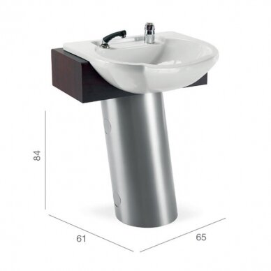 Professional mobile hairdresser Sink AQUA FRONT WASH