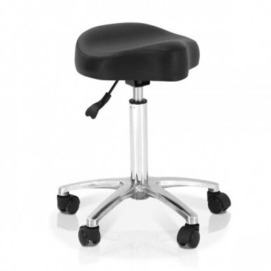 Professional saddle type master chair for beauticians and beauty salons REM UK MUSTANG 2