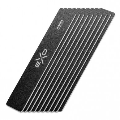 EXO PROFESSIONAL professional nail file EXO 80/80 grit, 10 pcs. 2