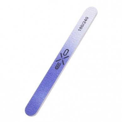 EXO PROFESSIONAL professional nail file EXO 180/240 grit, 1 pcs. SAFE PACK 1