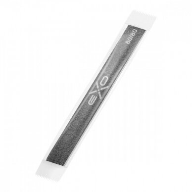 EXO PROFESSIONAL professional nail file for manicure EXO 80/80 grit, 1 pc. SAFE PACK