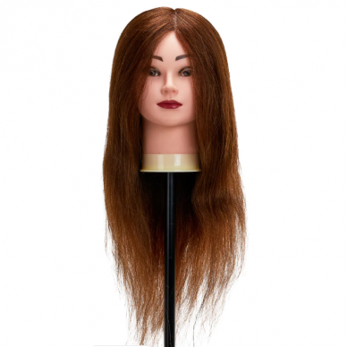 Professional natural hair head for training hairdressers and stylists GABBIANO WZ1 1