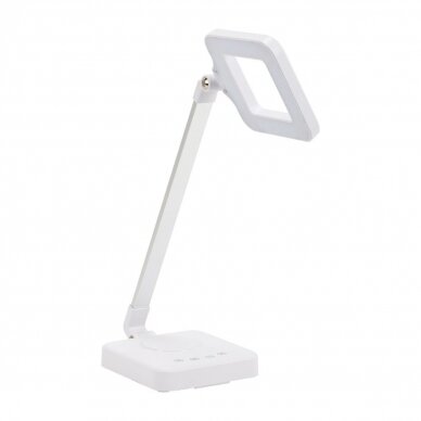 ELEGANTE RED LINE professional table lamp for manicure work ELEGANTE LED SQUARE 804, white color 2