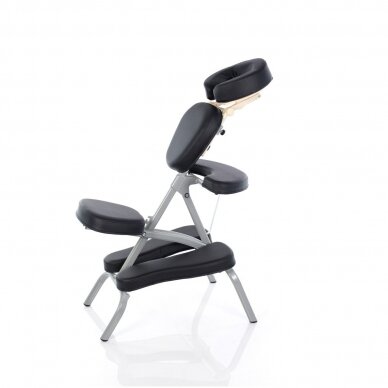 Professional folding tattoo and massage chair RESTPRO SOFT TOUCH, black color