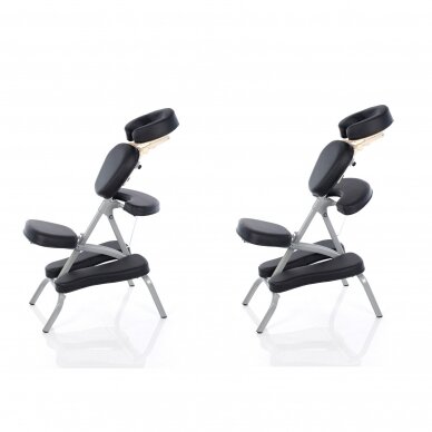 Professional folding tattoo and massage chair RESTPRO SOFT TOUCH, black color 6