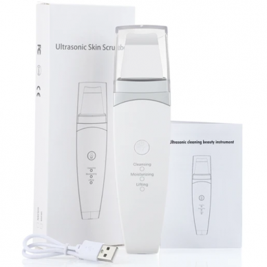 Professional ultrasonic spatula for beauticians H2 WHITE 6