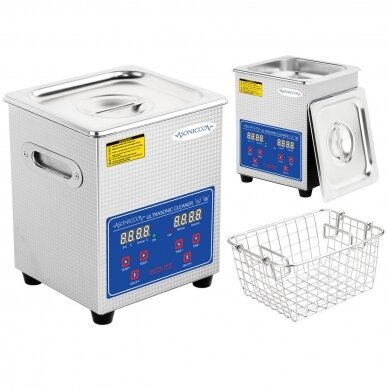 Professional ultrasonic bath for washing tools 2L ULTRA-010S (with water heating function)