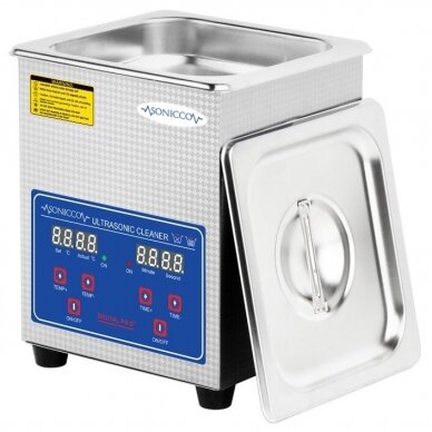 Professional ultrasonic bath for washing tools 2L ULTRA-010S (with water heating function) 3