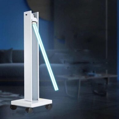 Professional UV-C lamp for disinfecting rooms and surfaces with wheels 150W 11