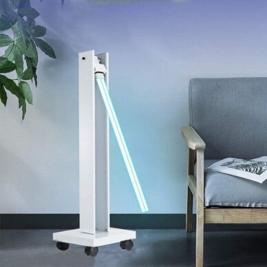 Professional UV-C lamp for disinfecting rooms and surfaces with wheels 150W 4