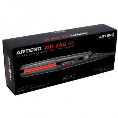 Professional curling tongs for dog fur Artero XS Zig-Zag 1