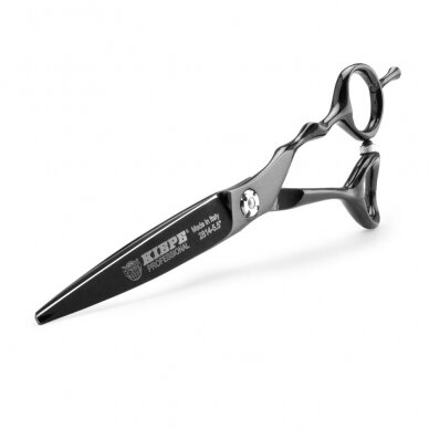 KIEPE professional Italian hair cutting scissors REGULAR RAZOR WIRE 5.5, black color 5