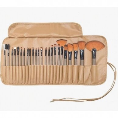 Set of professional makeup brushes, 24 pcs.