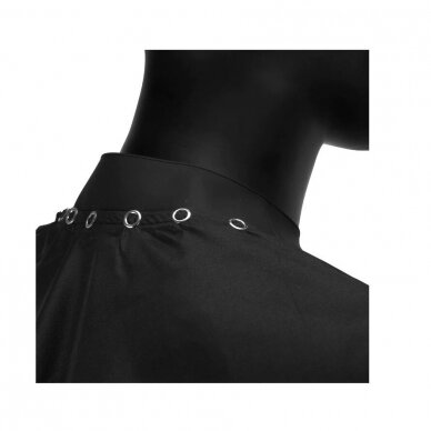 Professional cape for hairdressing procedures with rubber collar J-88 2