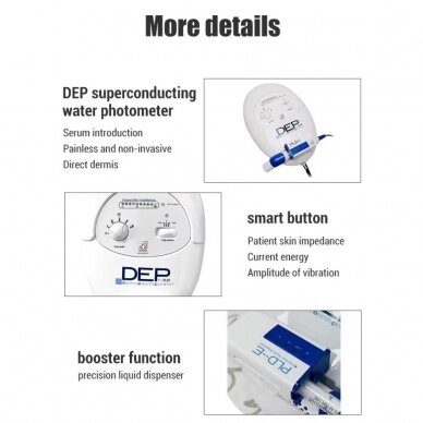 Professional needleless mesotherapy injector DEP PLUS 5