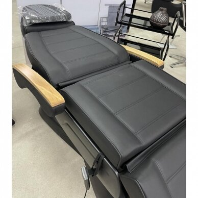 Professional electric couch-bed for beauticians LUX BW-273B, 3 motors, black color 8