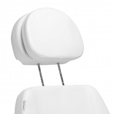 Profesionali elektrinė kosmetologinė kėdė - gultas SILLON CLASSIC su šildymo funkcija, 3 variklių, baltos spalvos 13