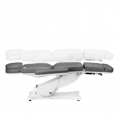 Professional electric cosmetology chair - bed for pedicure procedures SILLON CLASSIC, 3 motors, gray color 5