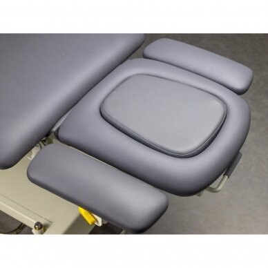 Professional electric manual therapy and massage table Evero V4 with Ergo pillow,  gray color 1