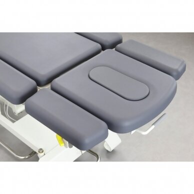 Professional electric manual therapy and massage table Evero X7 INTEGRA  with innovative integrated foam, gray color 2