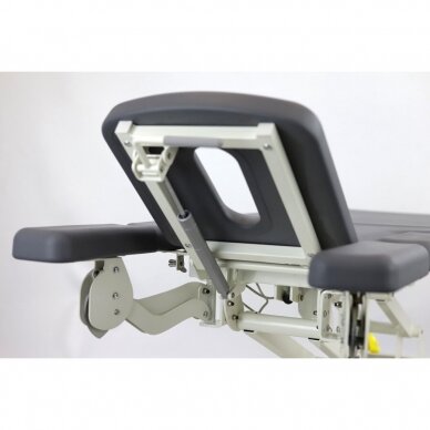 Professional electric manual therapy and massage table Evero X7 INTEGRA  with innovative integrated foam, gray color 9