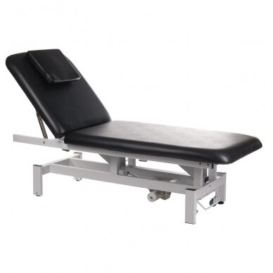 Professional electric massage and rehabilitation bed BD-8030, black color