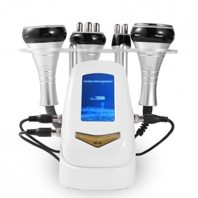 Professional cavitation, radio frequency and vacuum body shaping machine, 4 nozzles