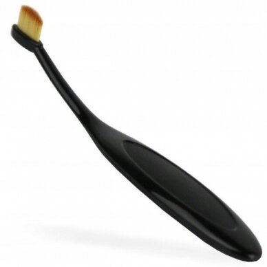 Professional make-up brush OVAL 8, black 2