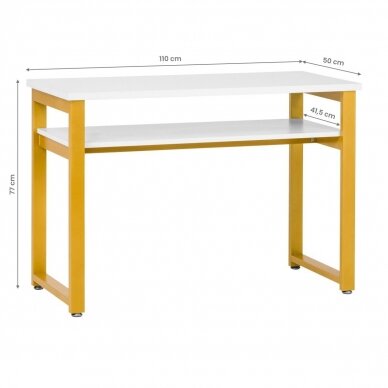 Professional manicure table 17G WHITE 5