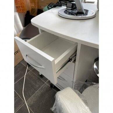 Professional manicure table 2027 ZP with dust extractor 9