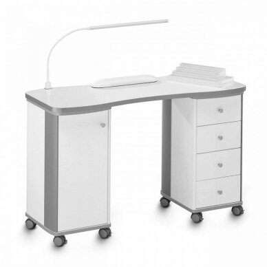 Professional manicure table with cabinets DOUBLE