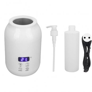 Professional massage oil heater with temperature regulation, 250 ml 2