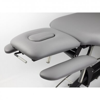 Professional massage and physiotherapy table - 4-piece AGILA 4, gray color 1