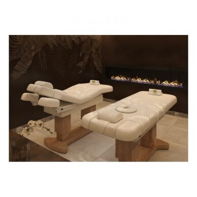 Professional couch-bed for massage and spa offices SUPREME DE MASAJE with heated mattress (3 motors) 9