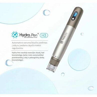 Professional mesopen for microneedle mesotherapy HYDRA.PEN H3 with cartridges 5