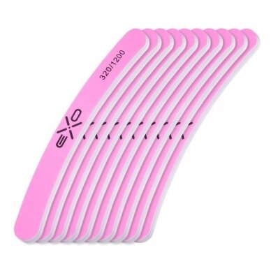 EXO PROFESSIONAL professional nail polishing block EXO 320/1200, 10 pcs. 2