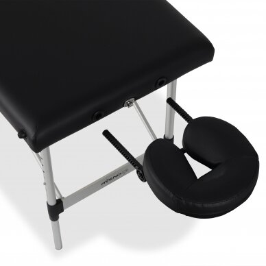 Professional folding massage table NINA COMFY BASE K515, black color 5