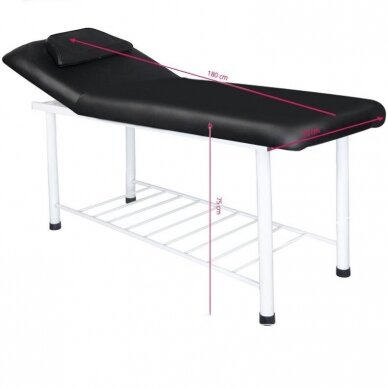 Professional massage table 812 BASIC, black color 3