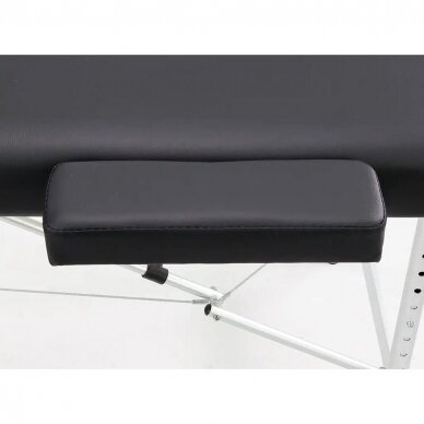 Professional folding massage table NADIA, black color 9