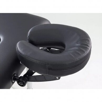 Professional folding massage table NADIA, black color 2