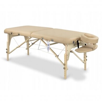 Professional folding massage table THERMA-TOP LIGHT with heating function