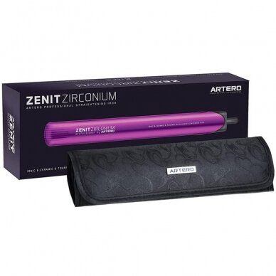 Professional straightener with ceramic tourmaline coating for dog fur Artero Zenit Zirconium 1