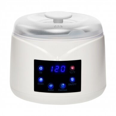 Профессиональный нагреватель воска для банок и гранул AM-220 100W AUTOMATIC WHITE