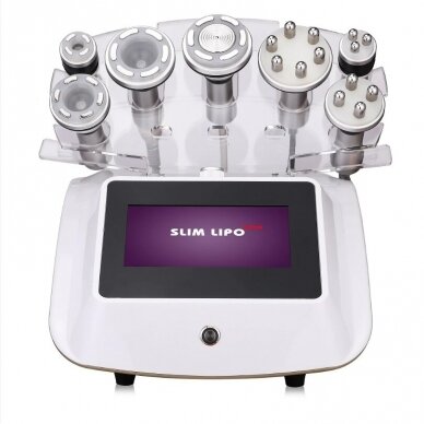 CAVI PRO RF professional 7 in 1 vacuum, radio frequency (RF) and cavitation (40K) machine for face and body treatments