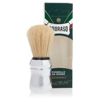 PRORASO SHAVE BRUSH shaving brush with natural boar bristles