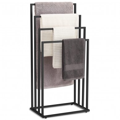 Towel rack OSKAR, black