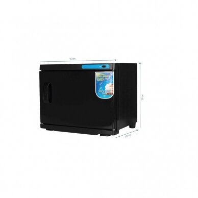 Professional towel warmer with UV sterilizer 23 Ltr, black color 3