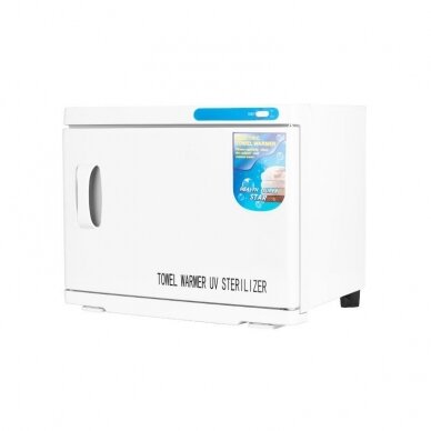 Professional towel warmer with UV sterilizer 23 l, white color