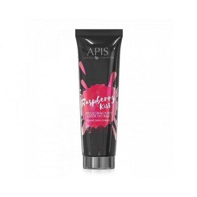 APIS RASPBERRY KISS light texture hand cream with precious argan oil and shea butter, 100 ml